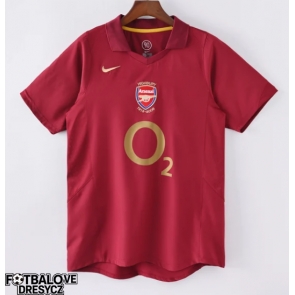 Arsenal 2005-2006 Retro Domácí Dres Krátký Rukáv Arsenal 2005-2006 Retro Domácí Dres Krátký Rukáv
